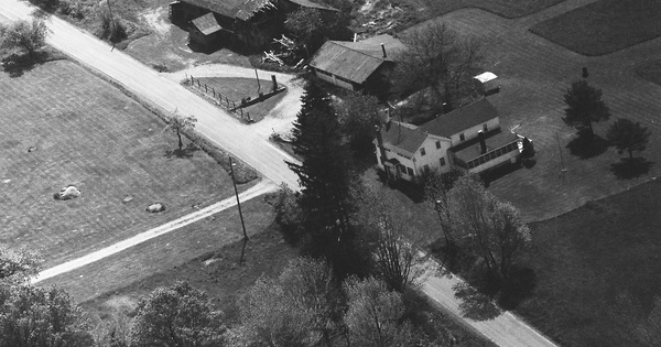 Vintage Aerial photo from 1992 in Pike County, PA