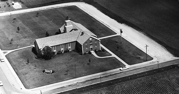 Vintage Aerial photo from 1965 in Ogle County, IL