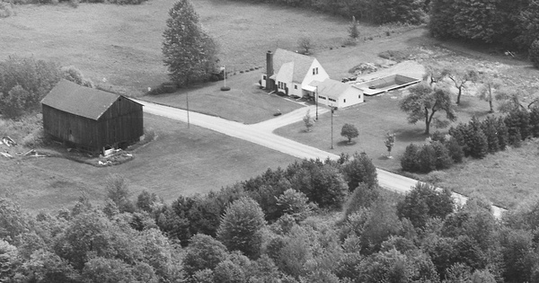 Vintage Aerial photo from 1980 in Crawford County, PA