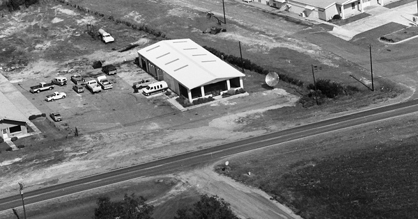Vintage Aerial photo from 1982 in Berrien County, GA