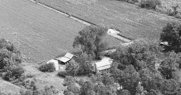 Vintage Aerial photo from 1984 in Effingham County, GA