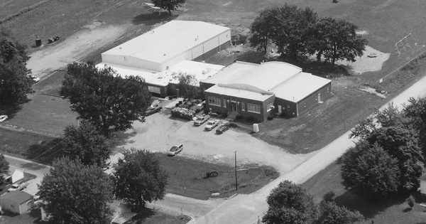 Vintage Aerial photo from 1996 in Marion County, IL