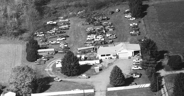 Vintage Aerial photo from 1994 in Lycoming County, PA