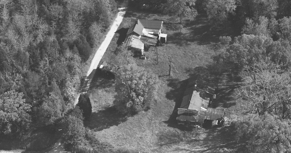 Vintage Aerial photo from 2002 in Chester County, SC