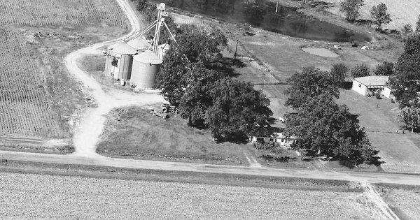 Vintage Aerial photo from 1988 in Bollinger County, MO
