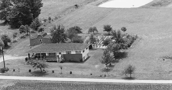 Vintage Aerial photo from 1985 in Butler County, MO