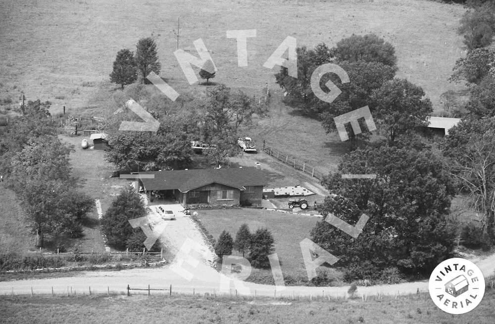 Vintage Aerial Missouri Butler County 1978 10SBU9