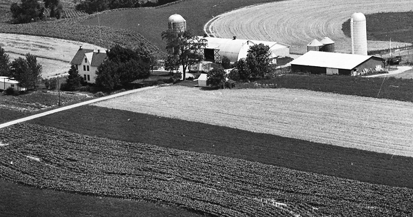 Vintage Aerial photo from -1986 in Chester County, PA