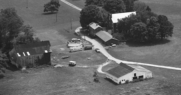Vintage Aerial photo from -1986 in Maury County, TN