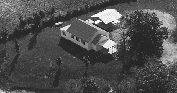 Vintage Aerial photo from 1989 in Maury County, TN