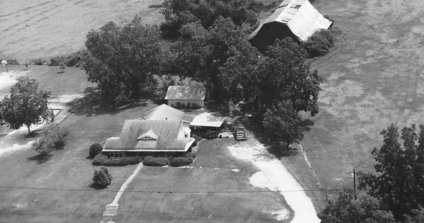 Vintage Aerial photo from 1993 in Tallapoosa County, AL