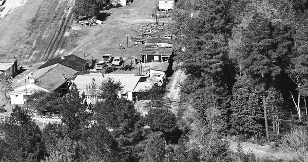 Vintage Aerial photo from 1995 in Pitt County, NC