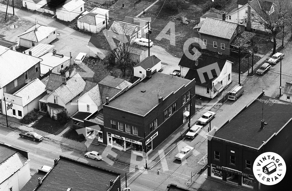 Vintage Aerial Ohio Coshocton County 1968 17OCO24
