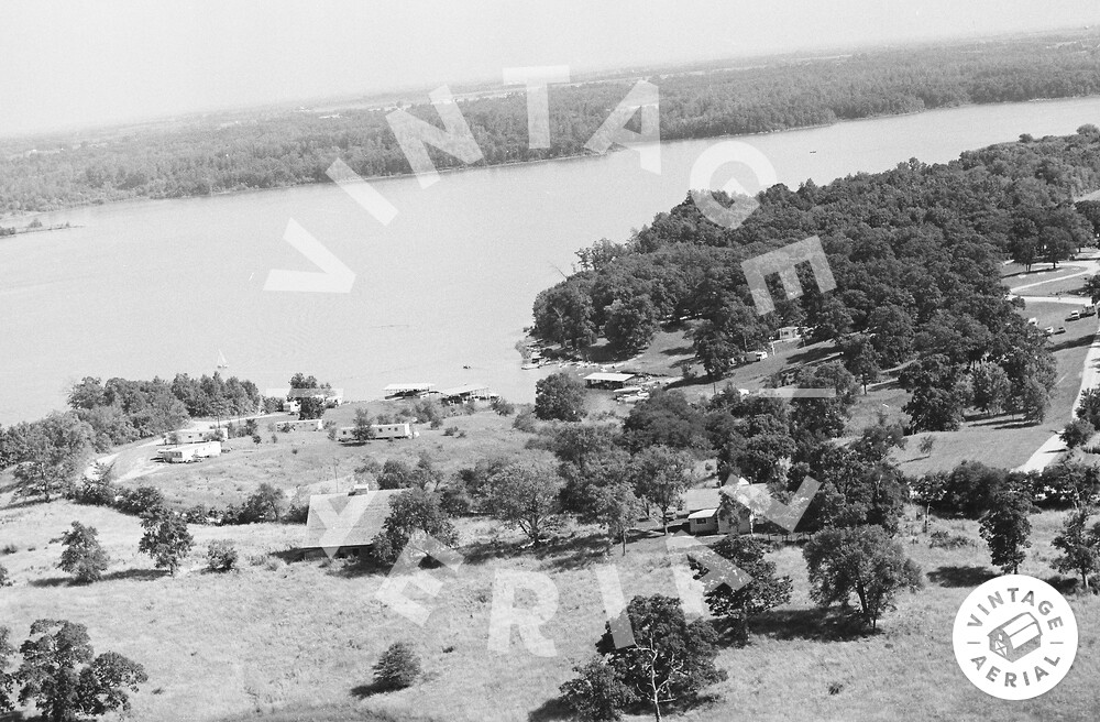Vintage Aerial Missouri Randolph County 1978 23SRA27