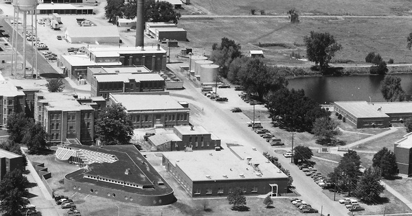 Vintage Aerial photo from 1984 in Vernon County, MO