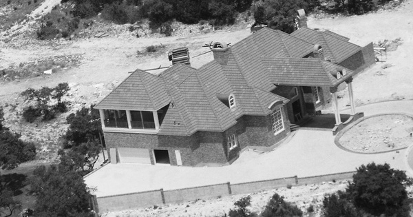 Vintage Aerial photo from 1986 in Bexar County, TX