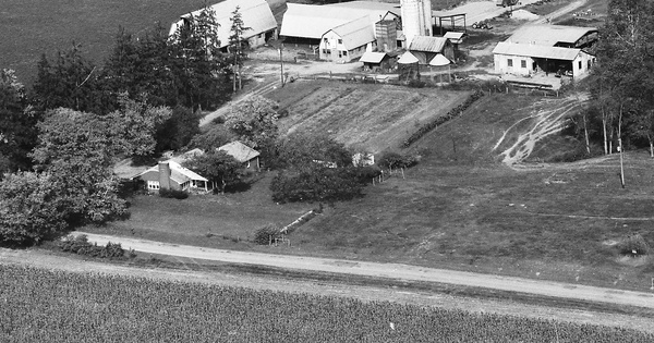 Vintage Aerial photo from 1984 in Harrison County, WV