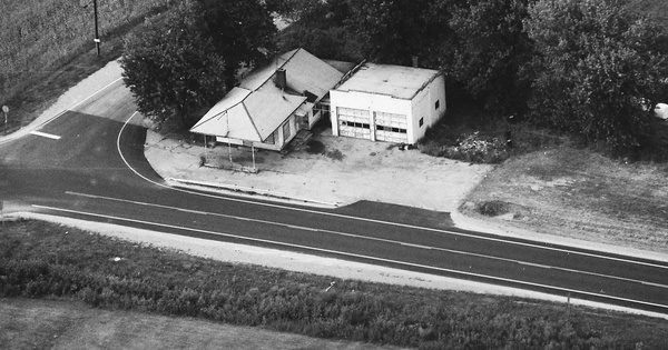 Vintage Aerial photo from 1993 in Perry County, OH