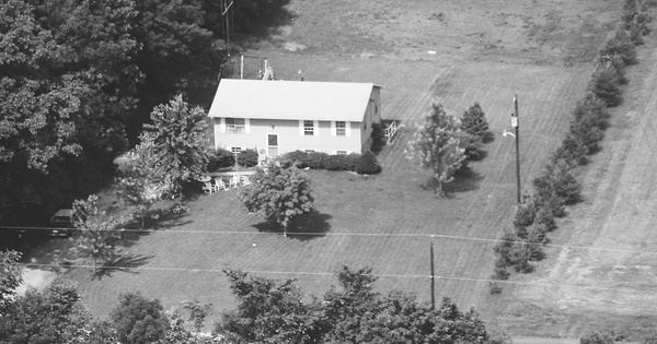 Vintage Aerial photo from 1989 in Delaware County, OH