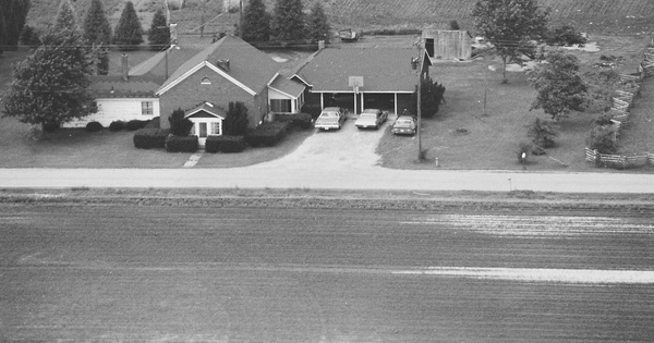 Vintage Aerial photo from 1980 in Defiance County, OH