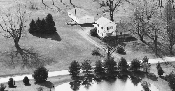 Vintage Aerial photo from 1992 in Fulton County, OH