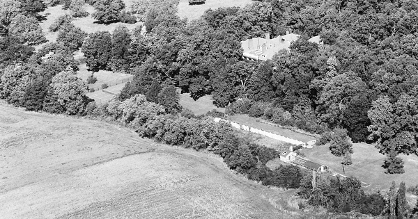 Vintage Aerial photo from 1983 in Livingston County, NY
