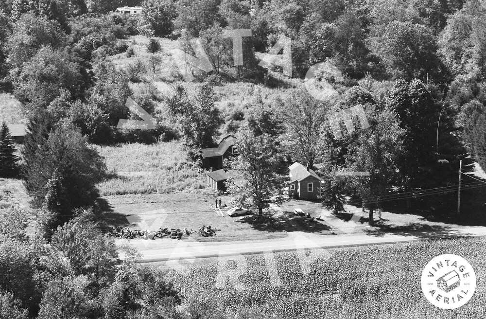 Vintage Aerial New York Chemung County 1984 101KCM2