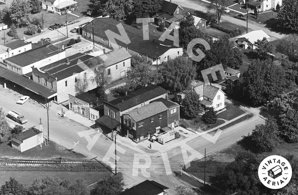 Vintage Aerial Ohio Seneca County 1969 3MSE4
