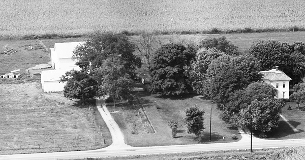 Vintage Aerial photo from 1971 in Sandusky County, OH