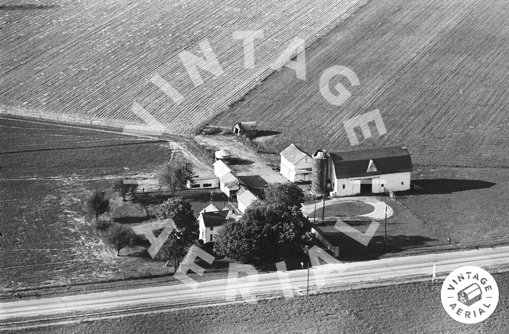 Vintage Aerial | Ohio | Hancock County | 1964 | 72-SHA-6 Vintage Aerial | Ohio | Hancock County | 1964 | 72-SHA-6