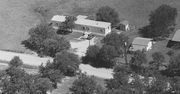 Vintage Aerial photo from 1996 in Wise County, TX