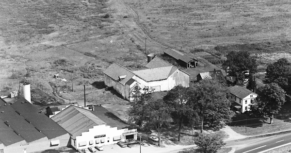 Vintage Aerial photo from 1964 in Trumbull County, OH