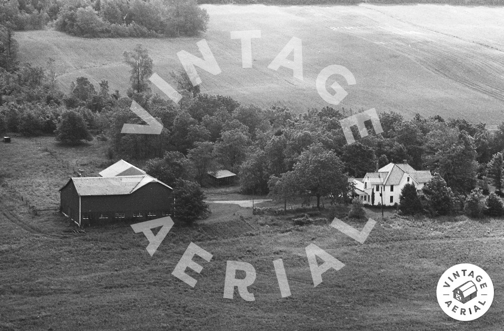 Vintage Aerial Ohio Morrow County 1968 3OMO24