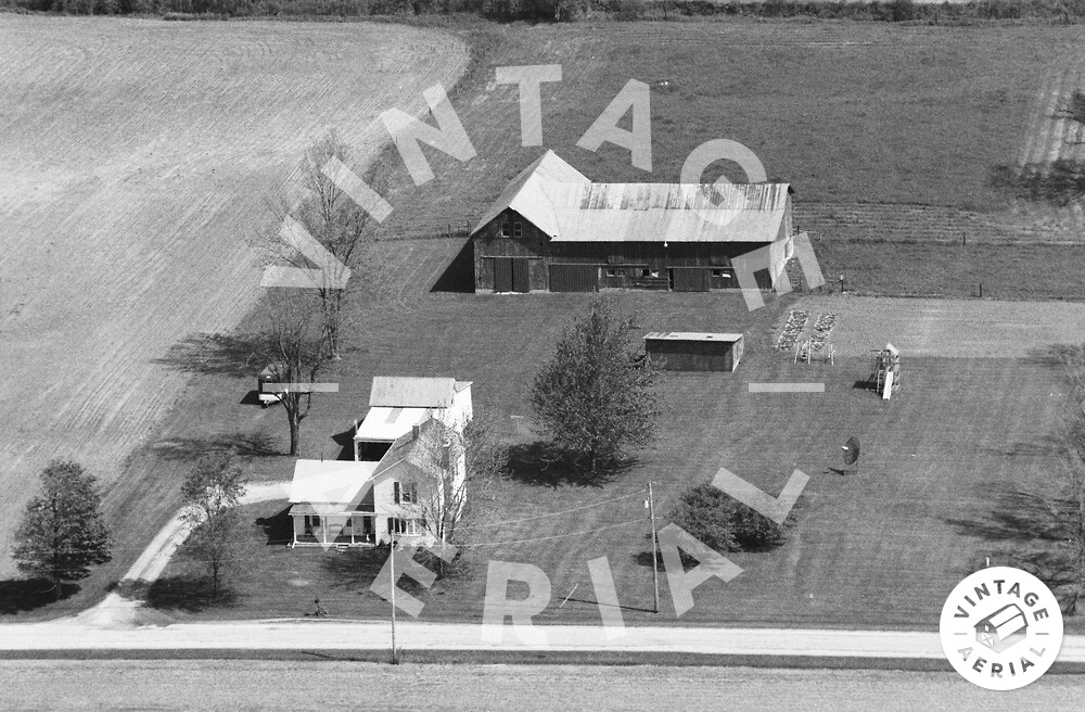 Vintage Aerial Ohio Morrow County 1995 5MMO10