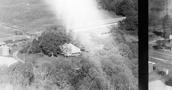 Vintage Aerial photo from 1984 in Anson County, NC