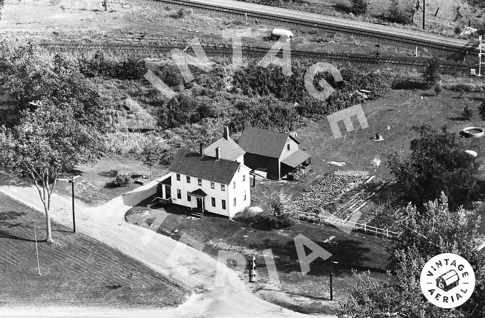 Vintage Aerial New Hampshire Strafford County 1964 67AST36