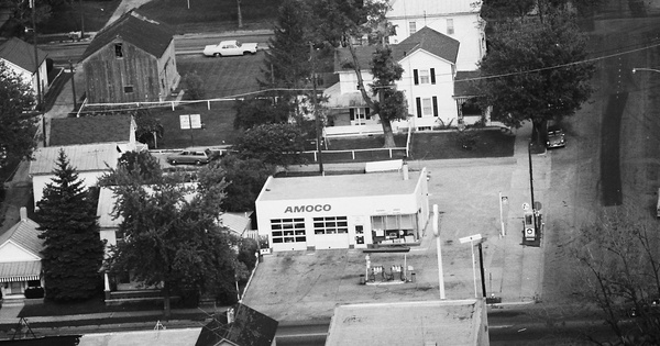 Vintage Aerial photo from 1977 in Preble County, OH
