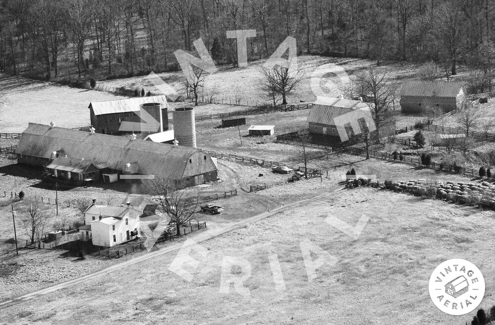 Vintage Aerial Virginia Prince William County 1989 60WPW18