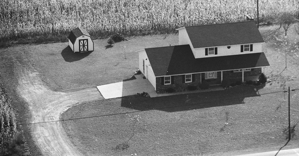 Vintage Aerial photo from 1981 in Williams County, OH