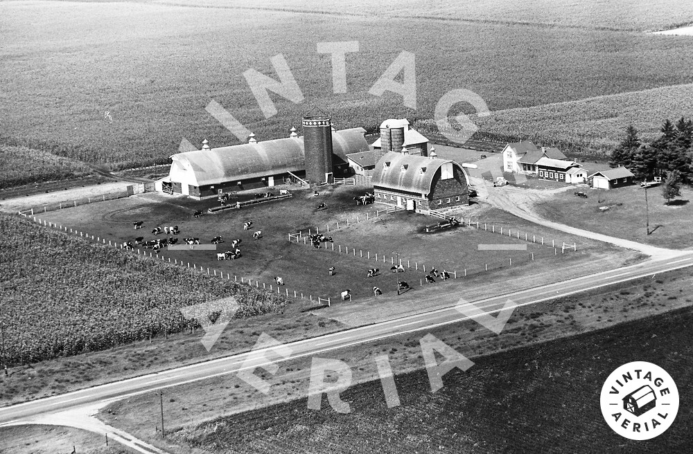 Vintage Aerial Minnesota Watonwan County 1967 37MWAT23