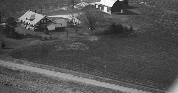 Vintage Aerial photo from 1987 in Clark County, OH