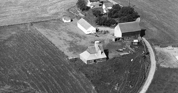 Vintage Aerial photo from 1968 in Clackamas County, OR