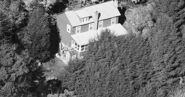 Vintage Aerial photo from 1986 in Sussex County, NJ