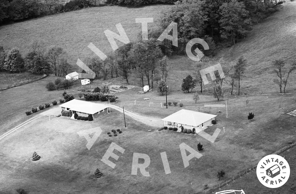 Vintage Aerial Ohio Belmont County 1982 37TBE7
