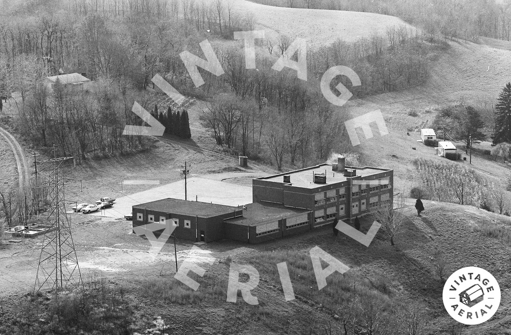 Vintage Aerial Ohio Belmont County 1977 25FBE11