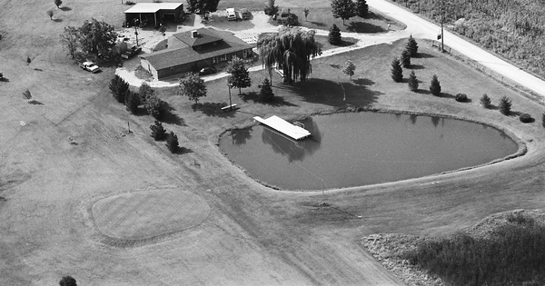 Vintage Aerial photo from 1981 in Knox County, IL