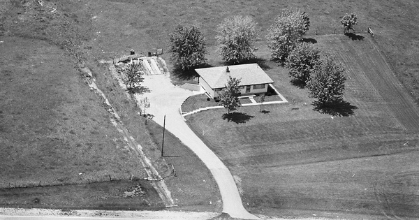 Vintage Aerial photo from 1978 in Dearborn County, IN
