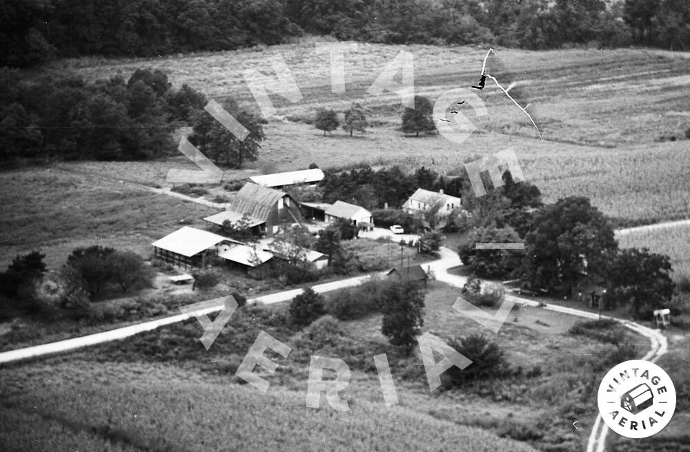 Vintage Aerial Indiana Dubois County 1973 1TDU22