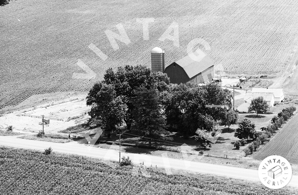 Vintage Aerial Illinois McHenry County 1973 114LMCH22