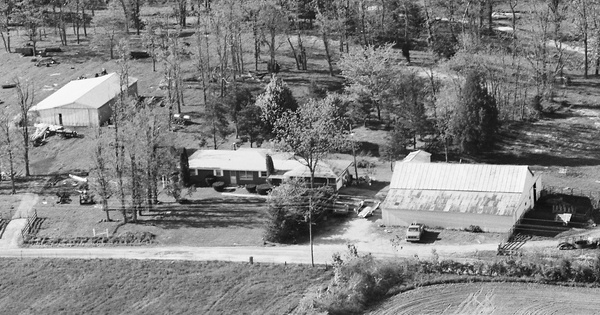 Vintage Aerial photo from 1985 in Ripley County, IN